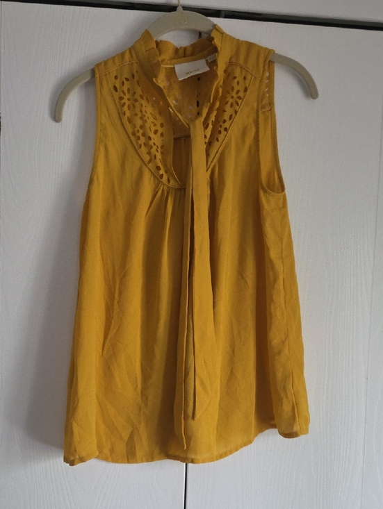 Maeve Tops - Maeve Luca Gold Silky Top 4